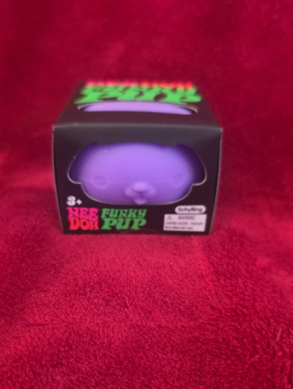 Nee Doh Funky Pup Squishy Toy - Purple